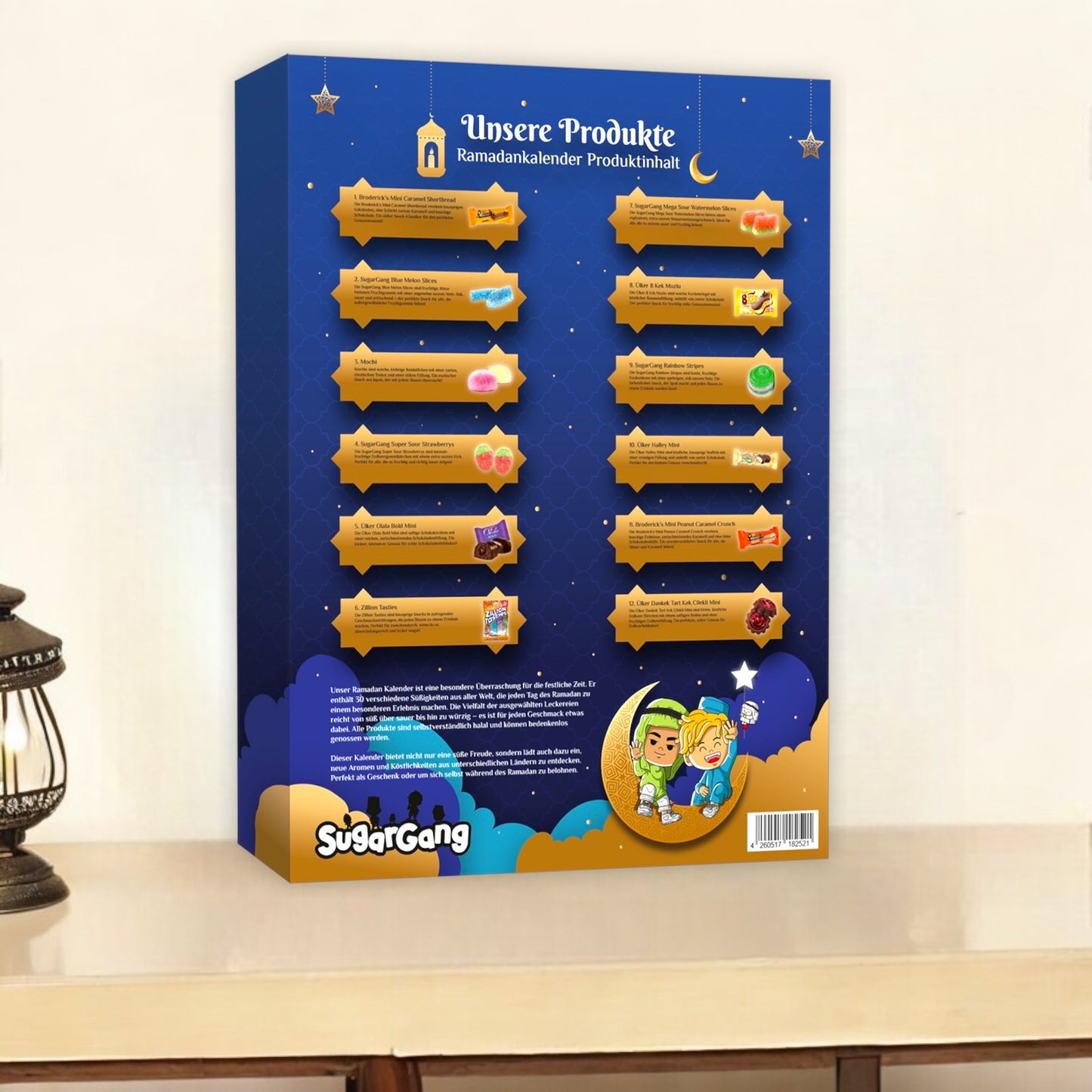 Combo / Buch "Mein Ramadan" & "Mini Ramadan Kalendar" von SugarGang